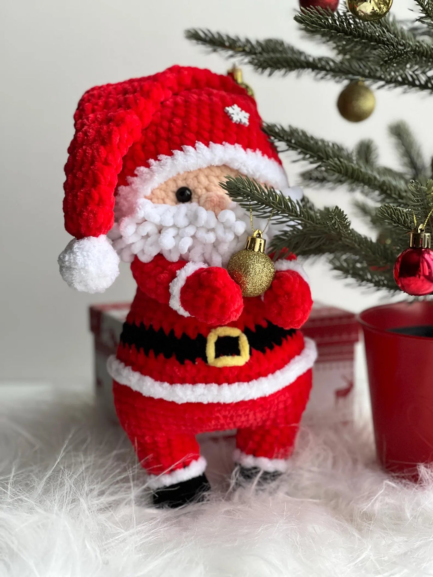 Santa Claus Amigurumi Pattern Crochet Christmas Magic - Crafts