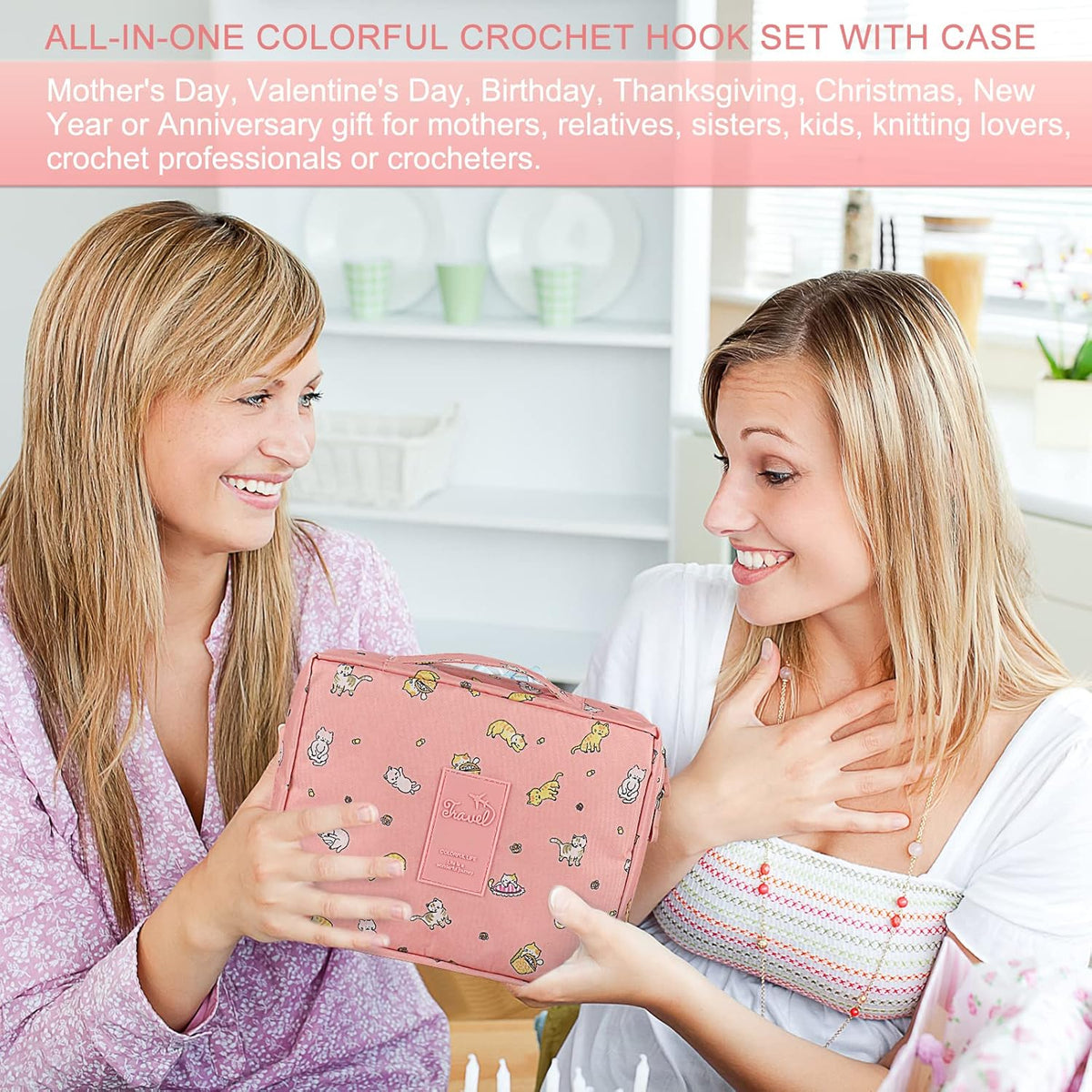 59-Piece Crochet Kit for Beginners Complete Crochet Starter Set