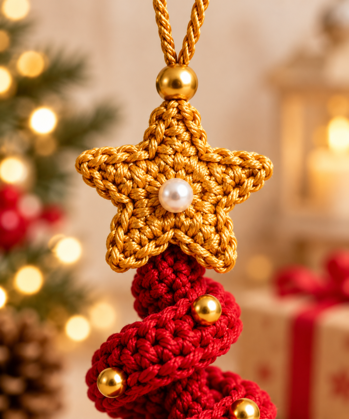 Crochet Christmas Tree Spiral Pattern 3-in-1  Hanging Spiral Ornament PDF | Crafts
