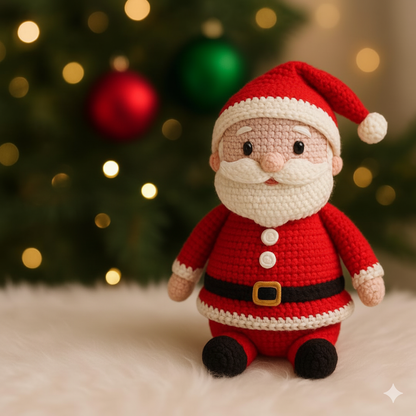 Amigurumi Santa and Mouse Christmas Crochet Patterns - Crafts