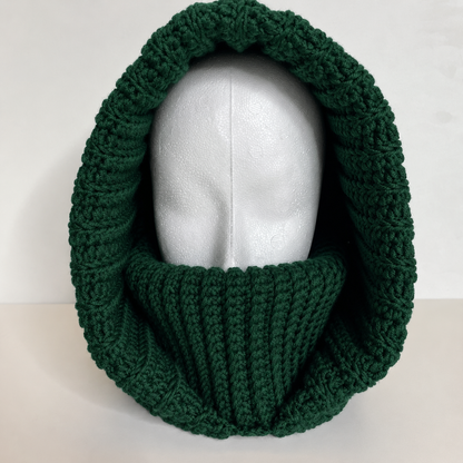 Hekleoppskrift på balaklava med høy hals – Hette for voksne og barn, 3 størrelser | Crafts