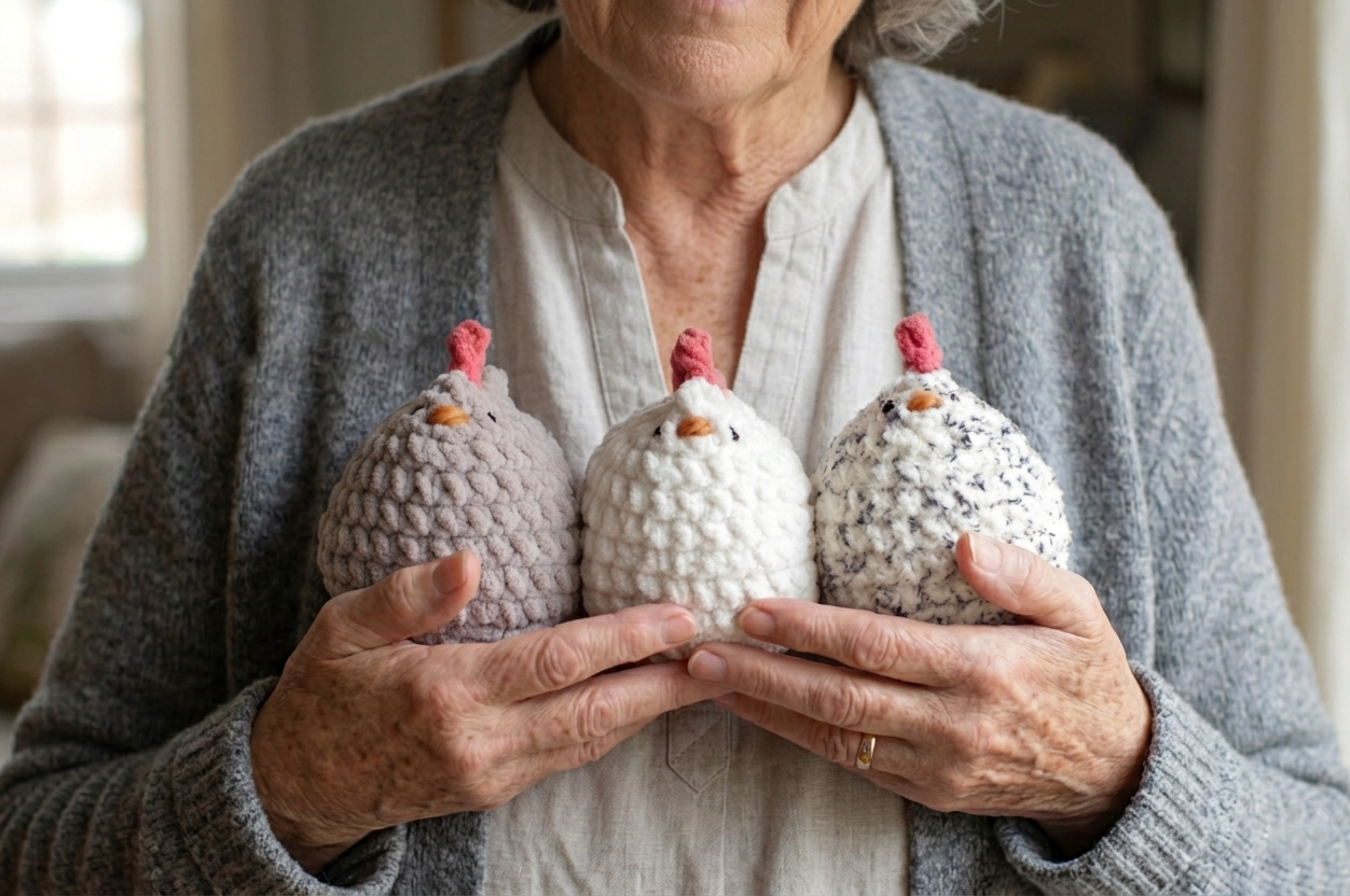 Mabel Chicken Crochet Pattern Easy Plush Farm Chicken Amigurumi – Crafts