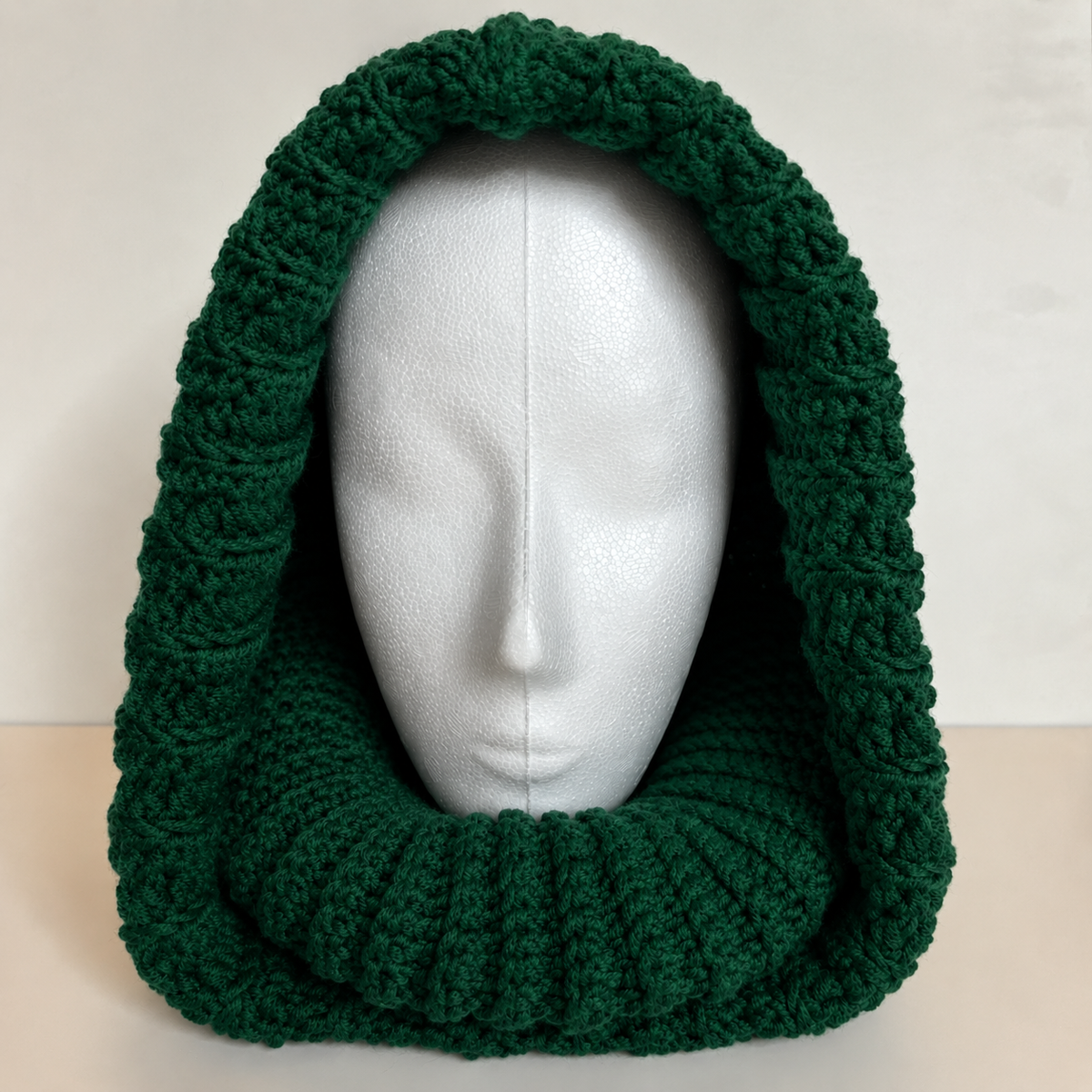 Hekleoppskrift på balaklava med høy hals – Hette for voksne og barn, 3 størrelser | Crafts