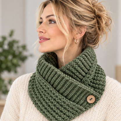 The Cozy Wrap Crochet Pattern Cowl Neckwarmer | Crafts