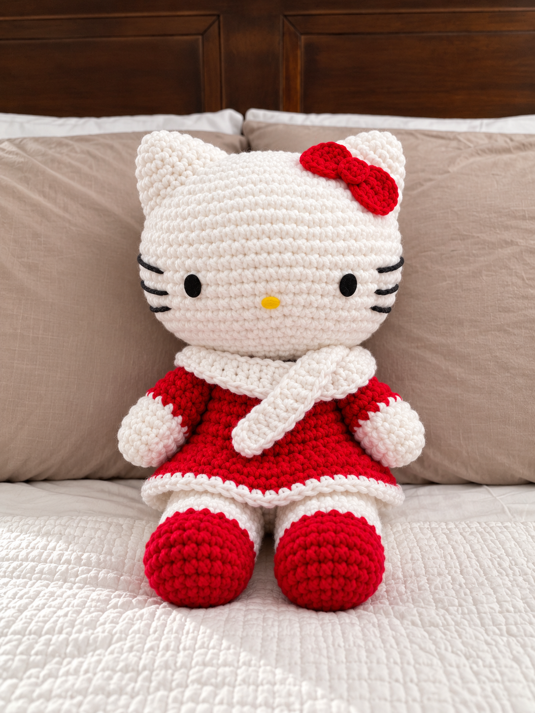 Cute Kitty Plush crochet pattern Amigurumi Kitty PDF | EN-ES