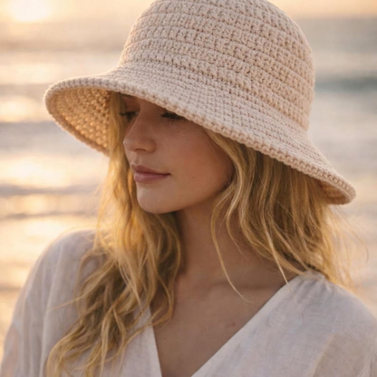 Crochet Bucket Sun Hat Pattern Baby Toddler Child Adult - Crafts