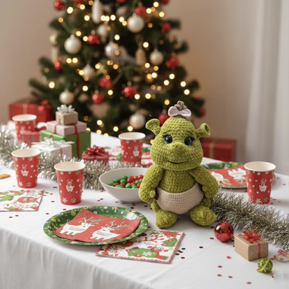 Little Ogre Crochet Pattern Amigurumi Christmas Decor - Crafts