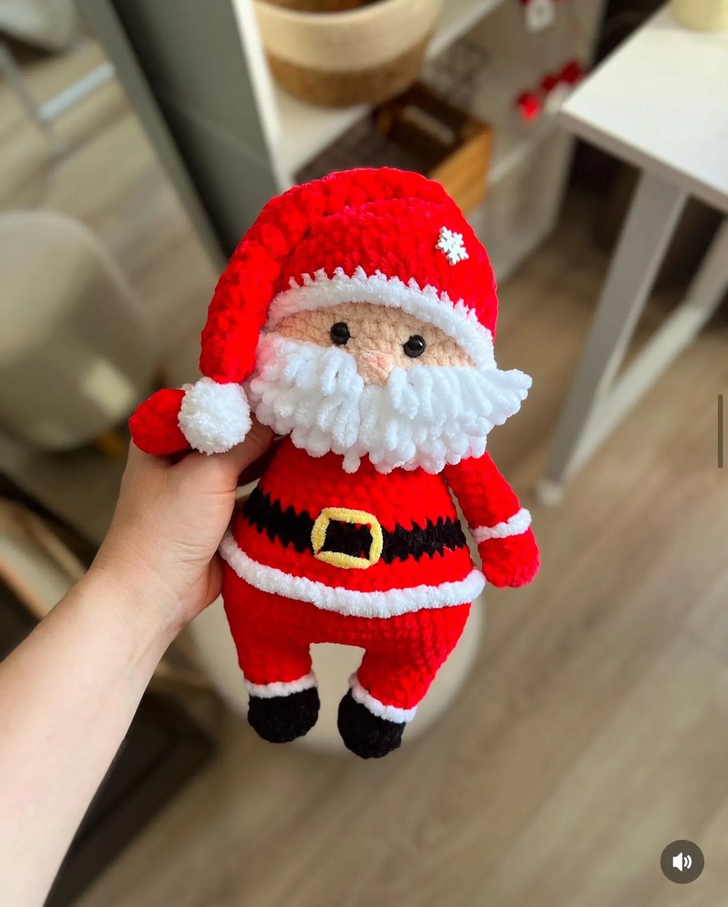 Santa Claus Amigurumi Pattern Crochet Christmas Magic - Crafts