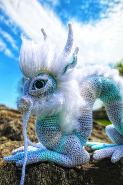 Mystical Eastern Dragon Crochet Pattern PDF – Cute Amigurumi Dragon Plushie | Crafts