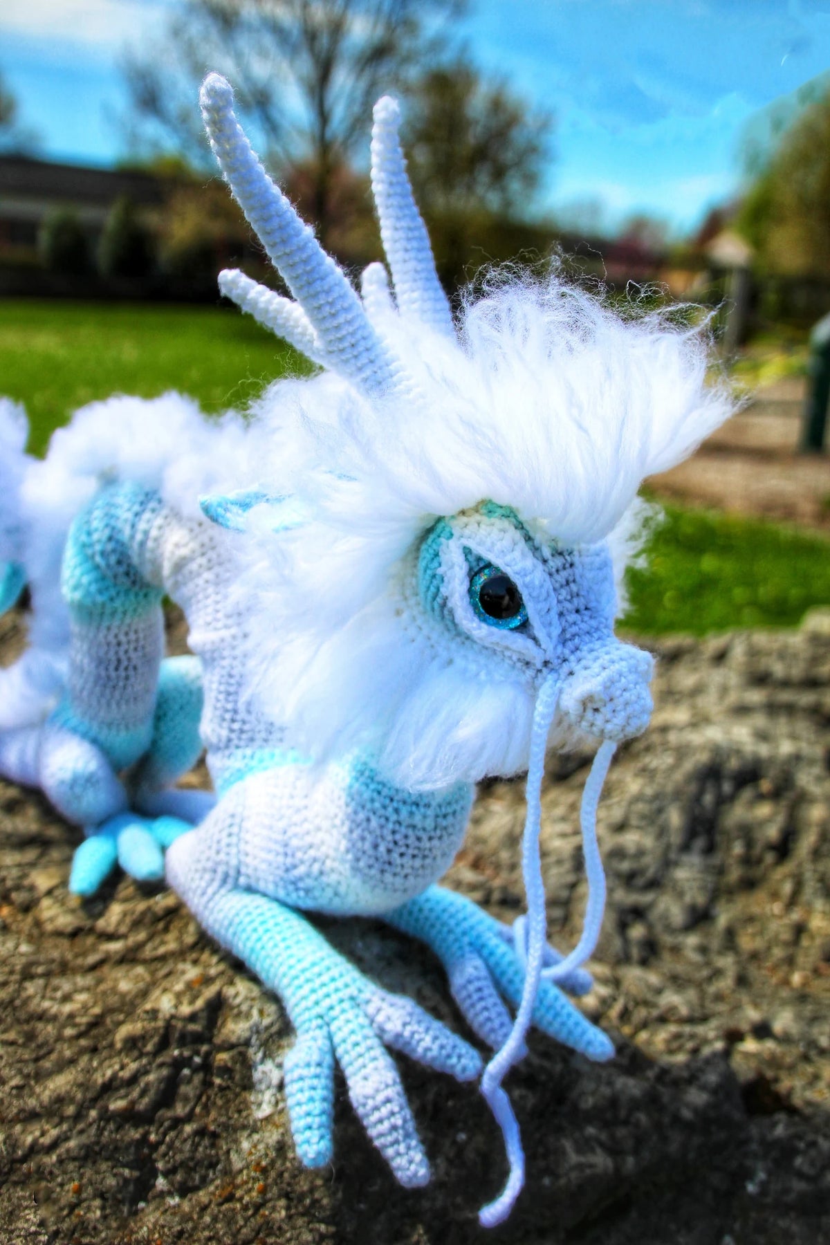 Mystical Eastern Dragon Crochet Pattern PDF – Cute Amigurumi Dragon Plushie | Crafts