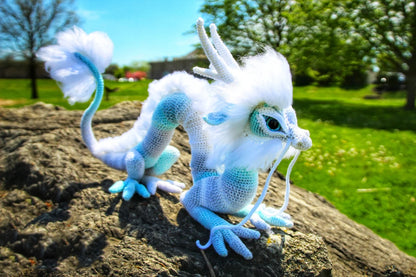 Mystical Eastern Dragon Crochet Pattern PDF – Cute Amigurumi Dragon Plushie | Crafts