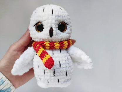 Owl Snowy Amigurumi CROCHET PATTERN - Crafts
