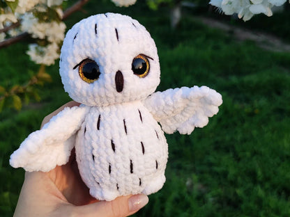Owl Snowy Amigurumi CROCHET PATTERN - Crafts