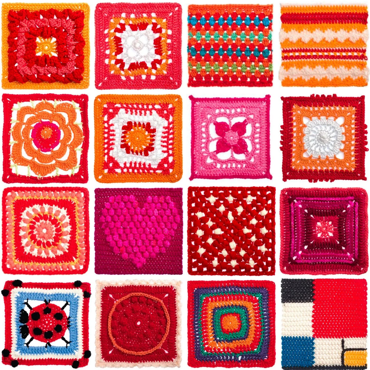 900+ Granny Square Crochet Patterns - Crafts