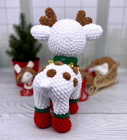 Amigurumi Rudolph The Red Nose Crochet Pattern - Crafts