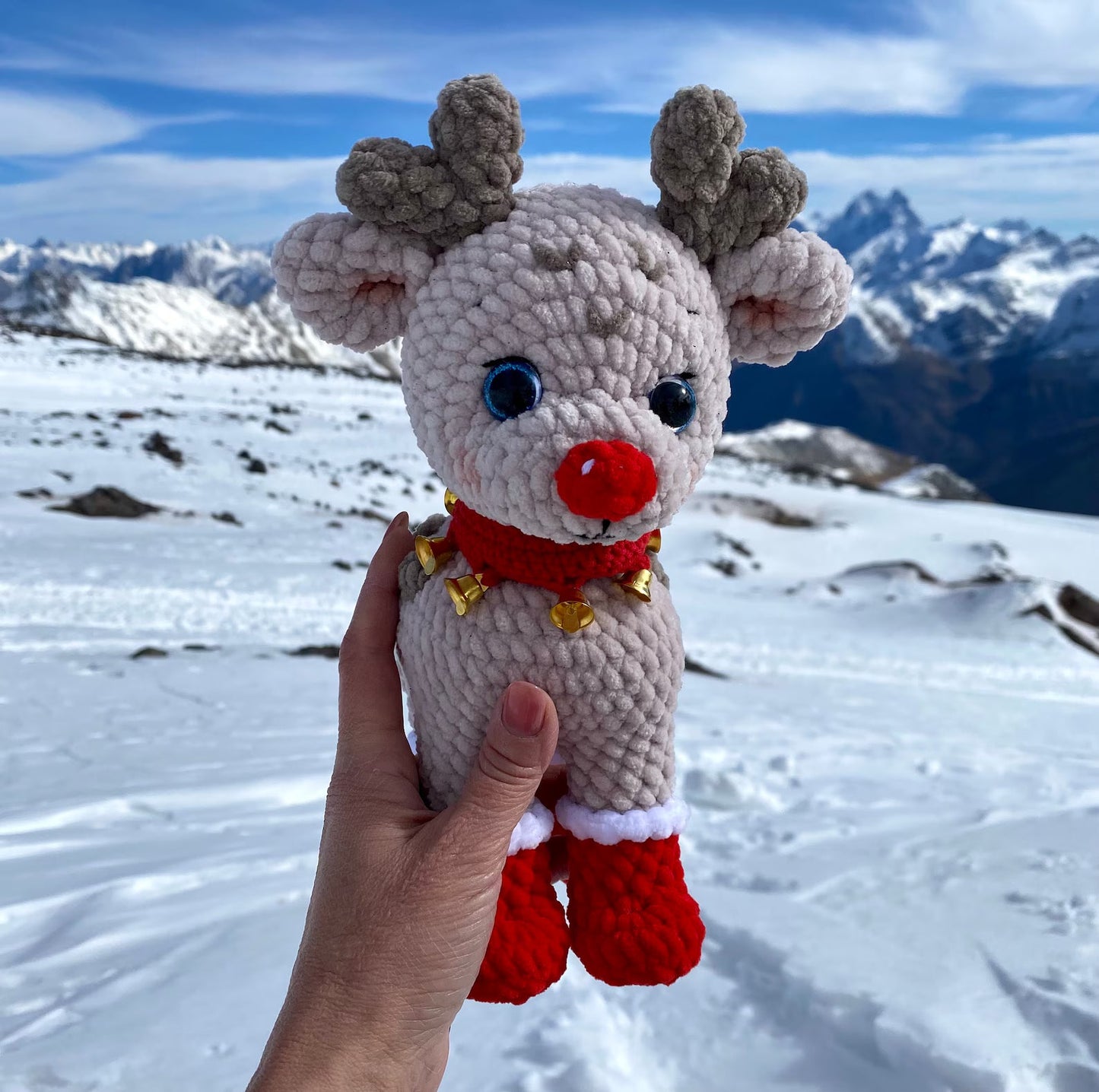 Amigurumi Rudolph The Red Nose Crochet Pattern - Crafts