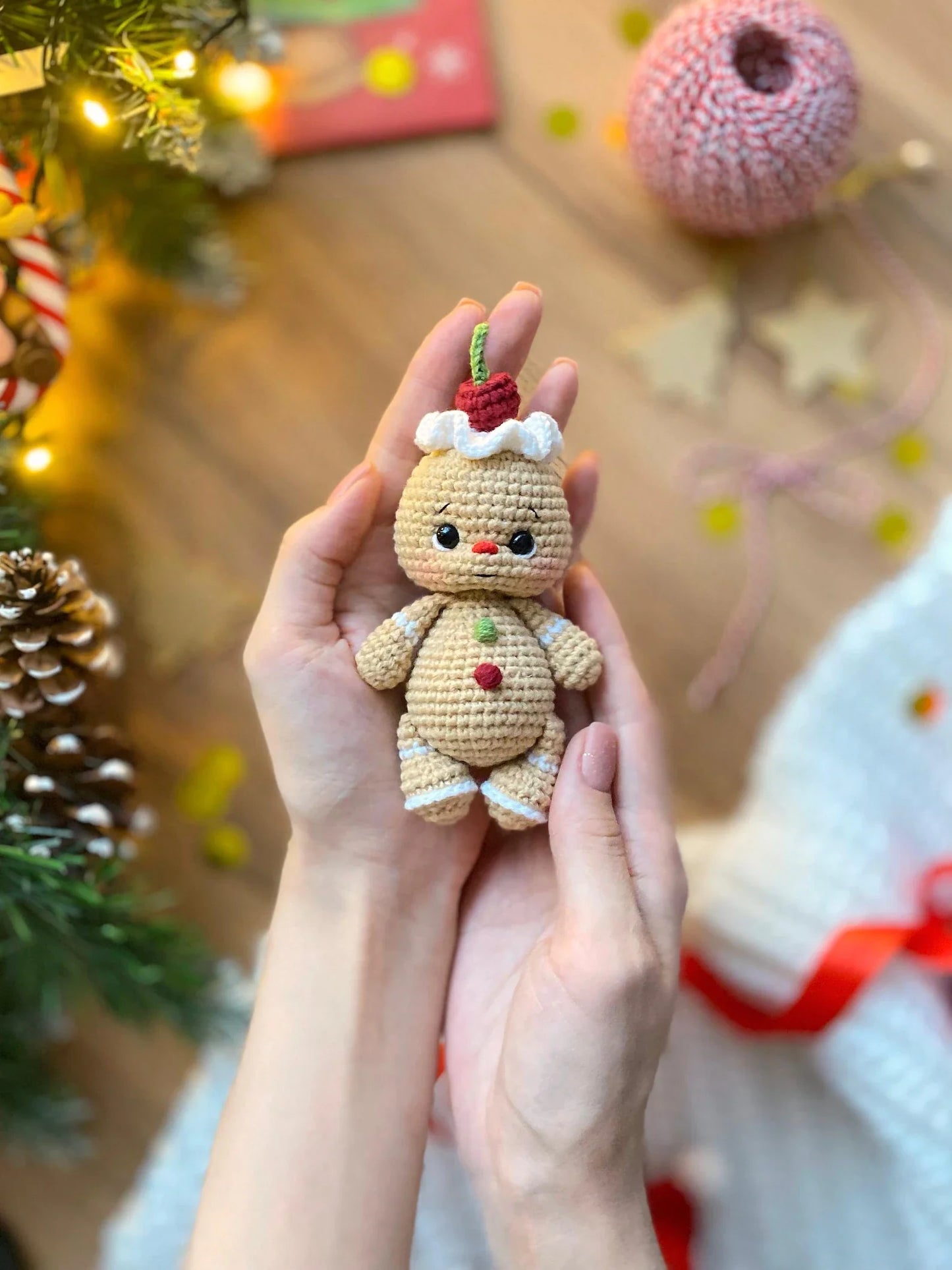 5 in 1 Set Crochet Pattern Toys Christmas Tree Decorations - Crafts