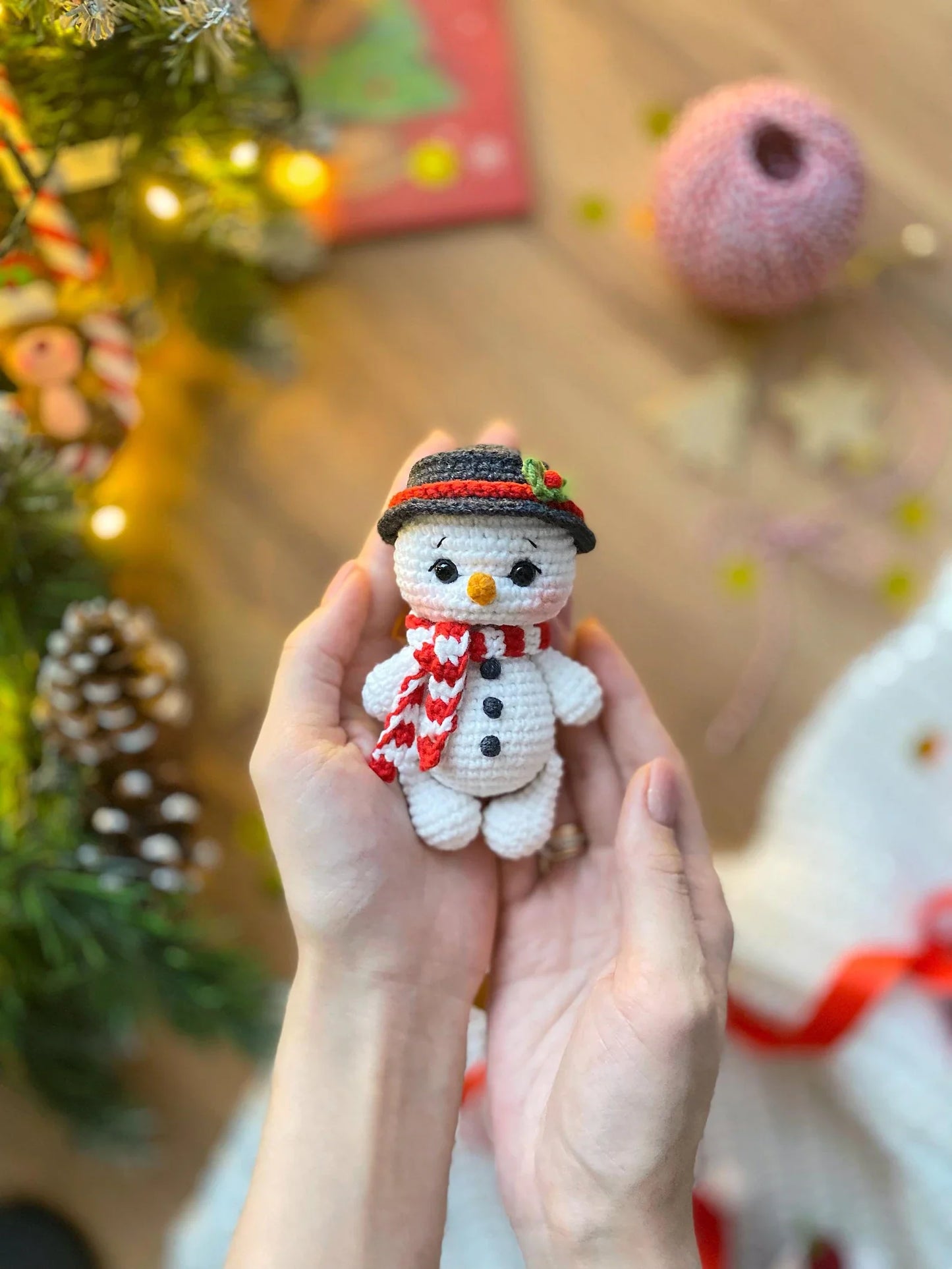 5 in 1 Set Crochet Pattern Toys Christmas Tree Decorations - Crafts