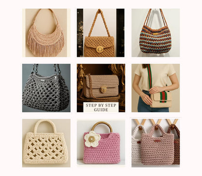100 Luxury Crochet Handbag Patterns - Crafts