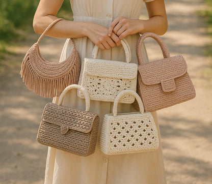 100 Luxury Crochet Handbag Patterns - Crafts