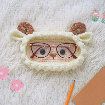 Sheep Eyeglasses Holder Crochet Pattern - Crafts