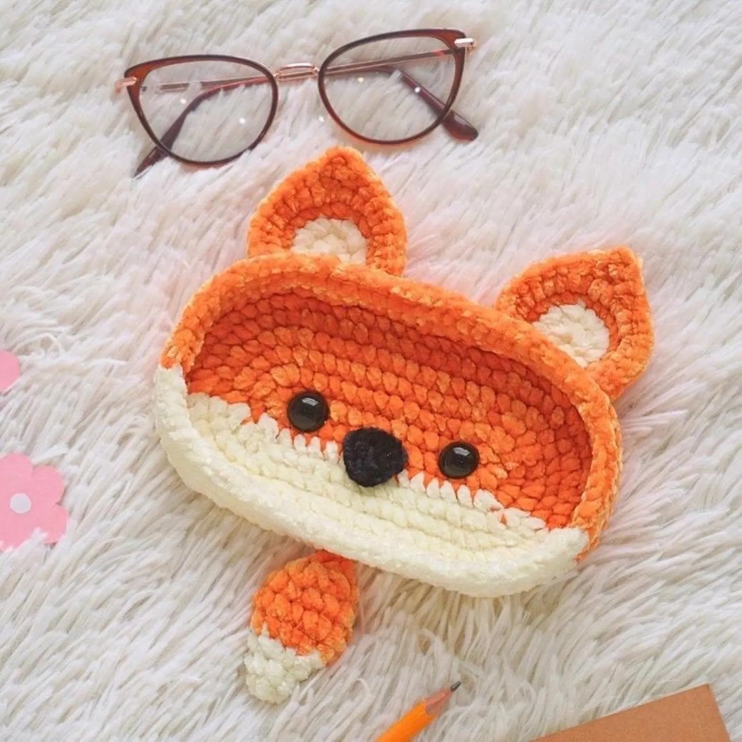 Sheep Eyeglasses Holder Crochet Pattern - Crafts
