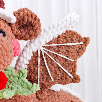 Christmas Amigurumi Gingerbread Dragon Crochet Pattern - Crafts