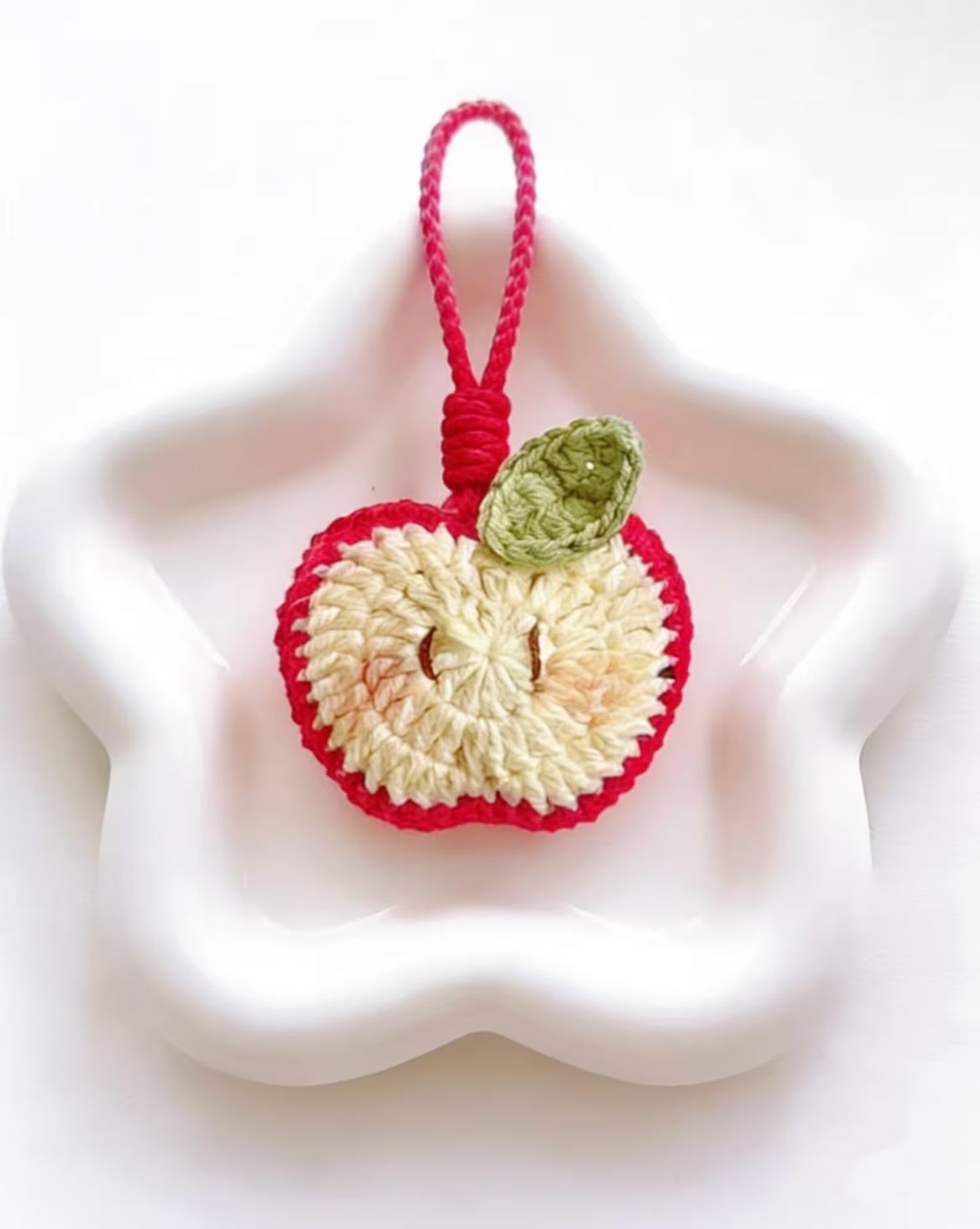 2 in 1 Spring Flower and Apple Crochet Pattern Drink Carrier - Crafts