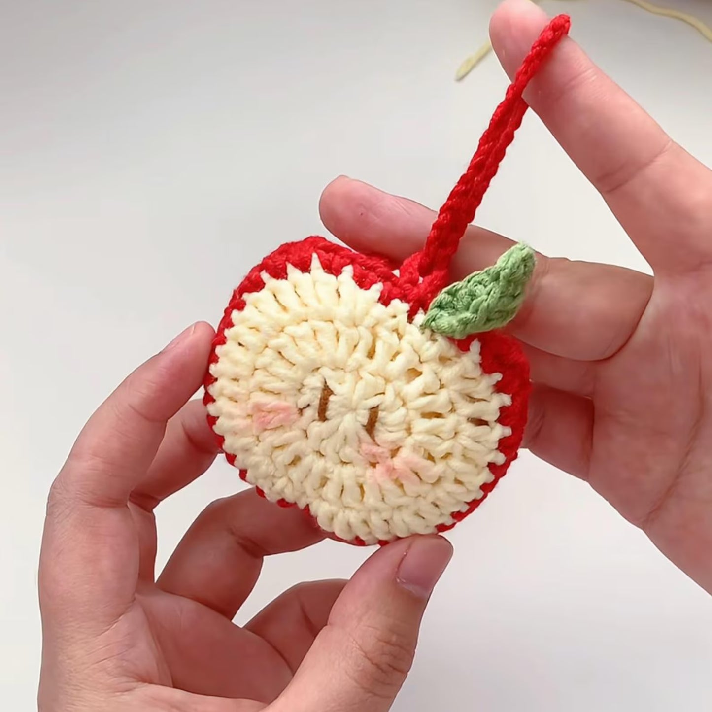 2 in 1 Spring Flower and Apple Crochet Pattern Drink Carrier - Crafts