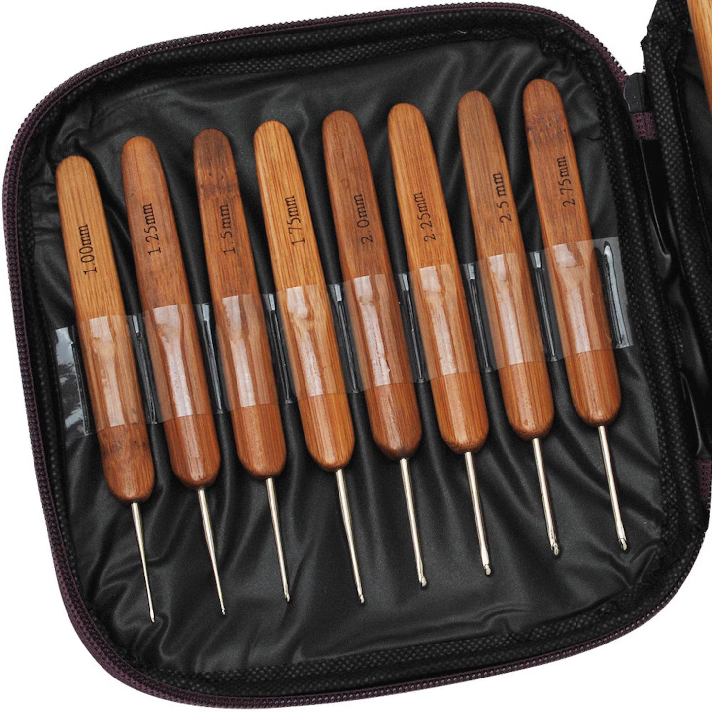 1 Set Crochet Hook Bamboo crochet beginner starter needle - Xmas Gift For Friend