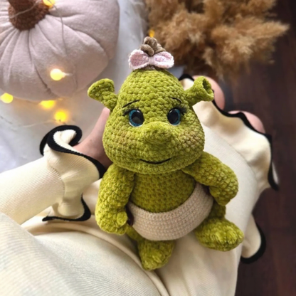 Little Ogre Crochet Pattern Amigurumi Christmas Decor - Crafts