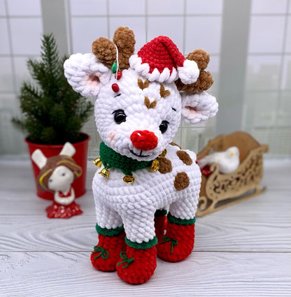 Amigurumi Rudolph The Red Nose Crochet Pattern - Crafts