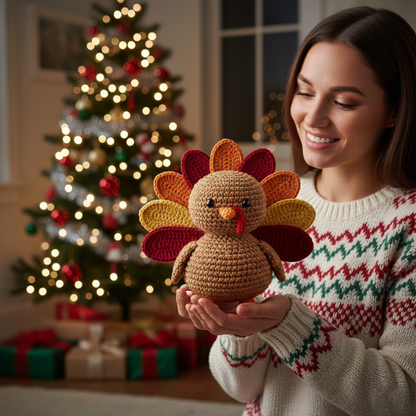 Amigurumi Turkey Crochet Pattern Beginner Friendly - Crafts