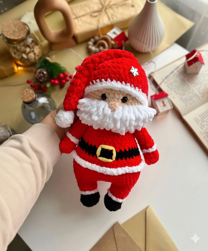 Santa Claus Amigurumi Pattern Crochet Christmas Magic - Crafts