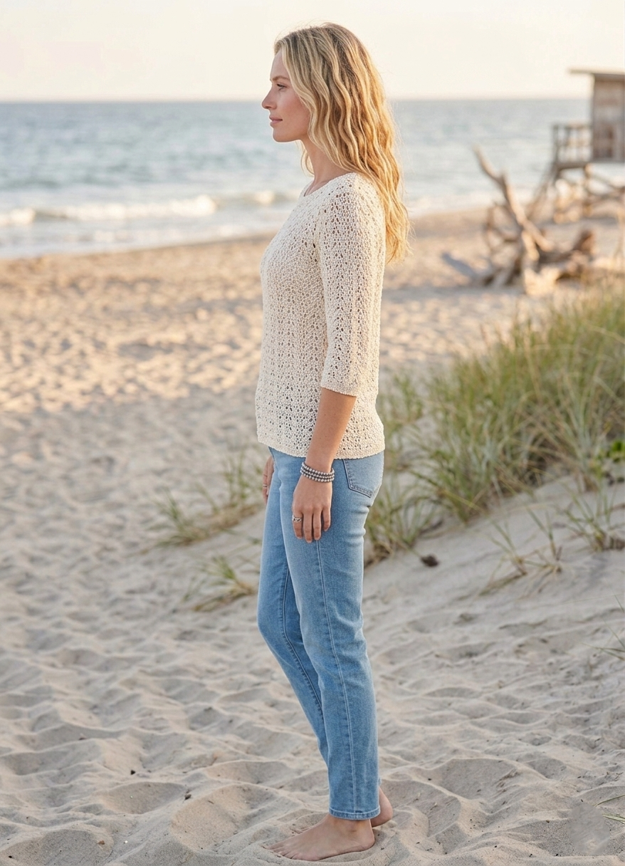 Crochet Summer Lace Sweater Pattern: Lightweight Cardigan PDF | by Crafts