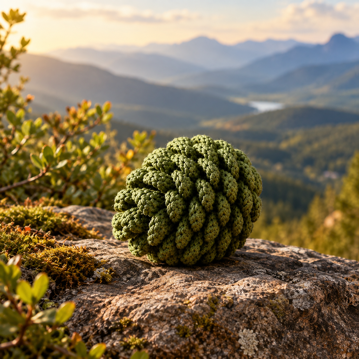 Crochet Pine Cone Pattern - Woodland Christmas & Fall Decor PDF | Crafts