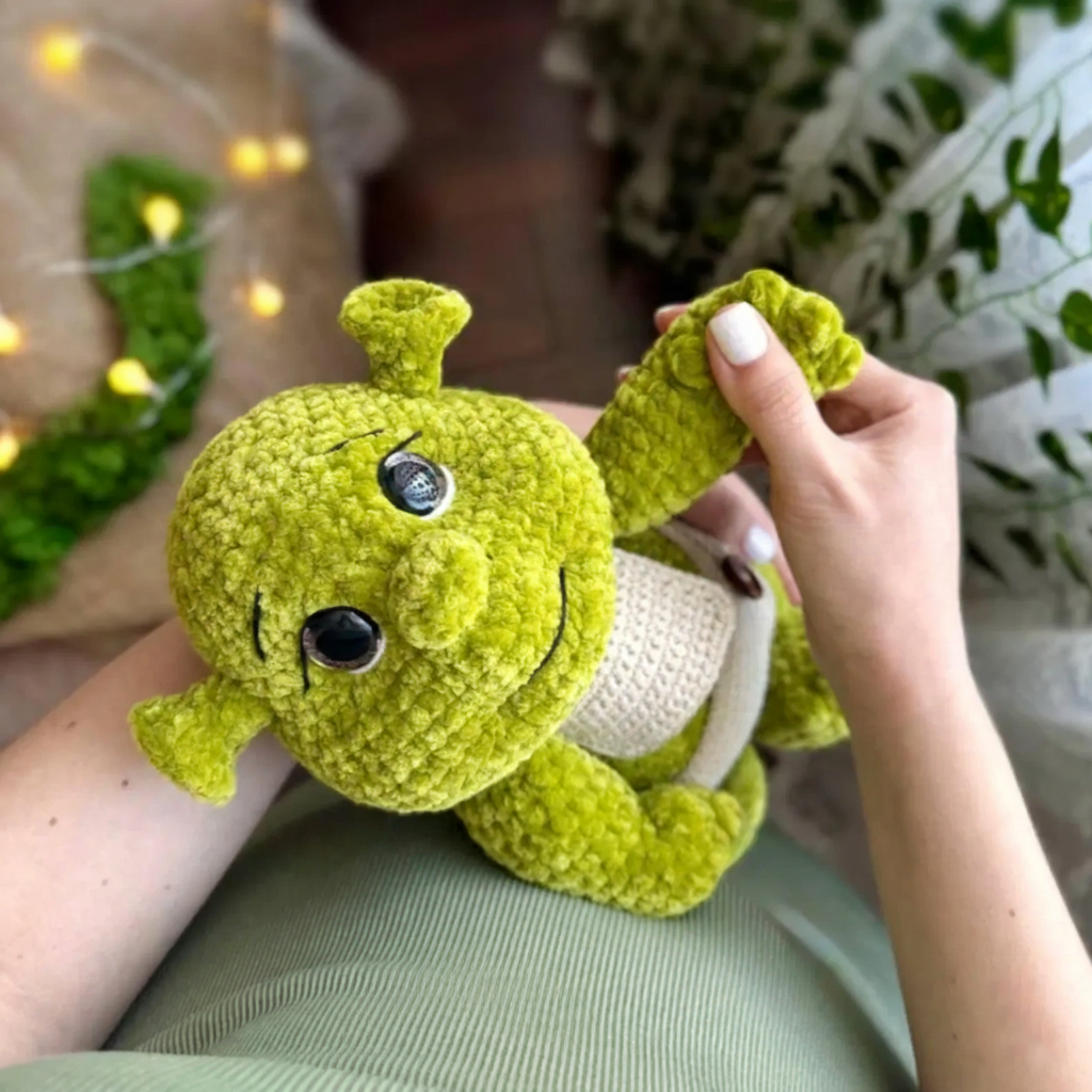 Little Ogre Crochet Pattern Amigurumi Christmas Decor - Crafts