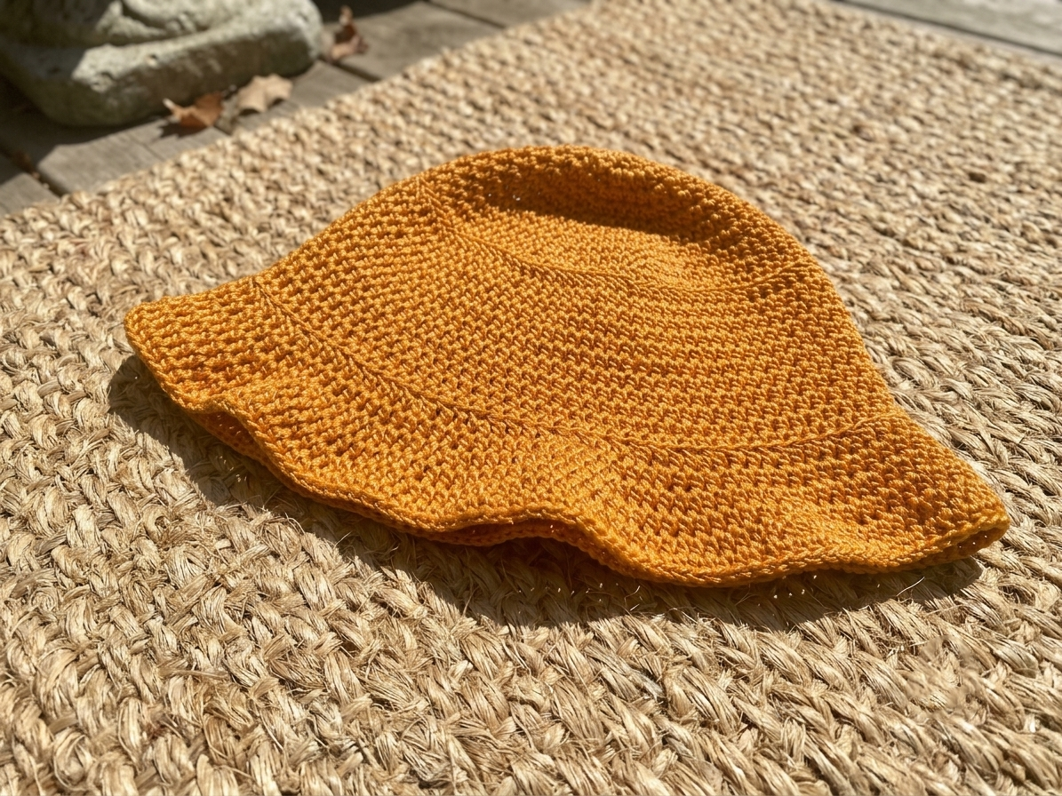 Sunshine Bucket Hat 4 SIZES Crochet Pattern Easy Beginner Friendly - Crafts