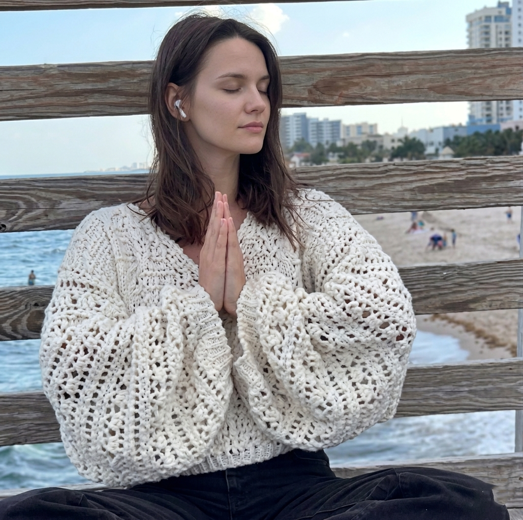 White Lace Sweater Crochet Pattern (instant download) Women Pullover - Crafts