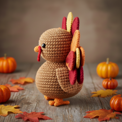 Amigurumi Turkey Crochet Pattern Beginner Friendly - Crafts