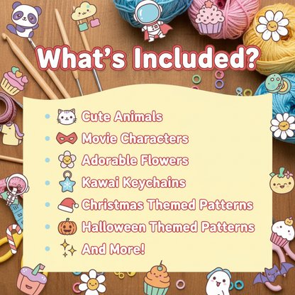 1100+ Amigurumi Crochet Pattern Bundle All in One Cute Animals.. | Crafts