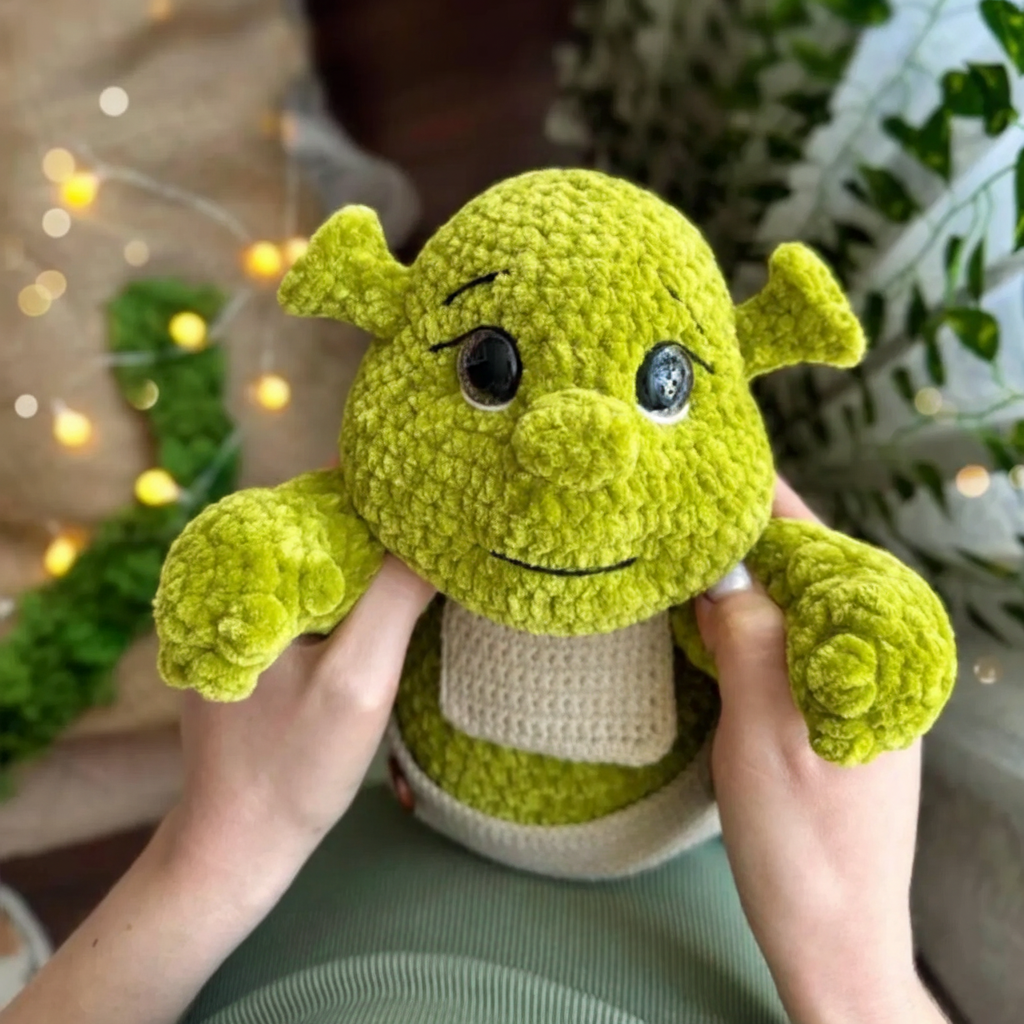 Little Ogre Crochet Pattern Amigurumi Christmas Decor - Crafts