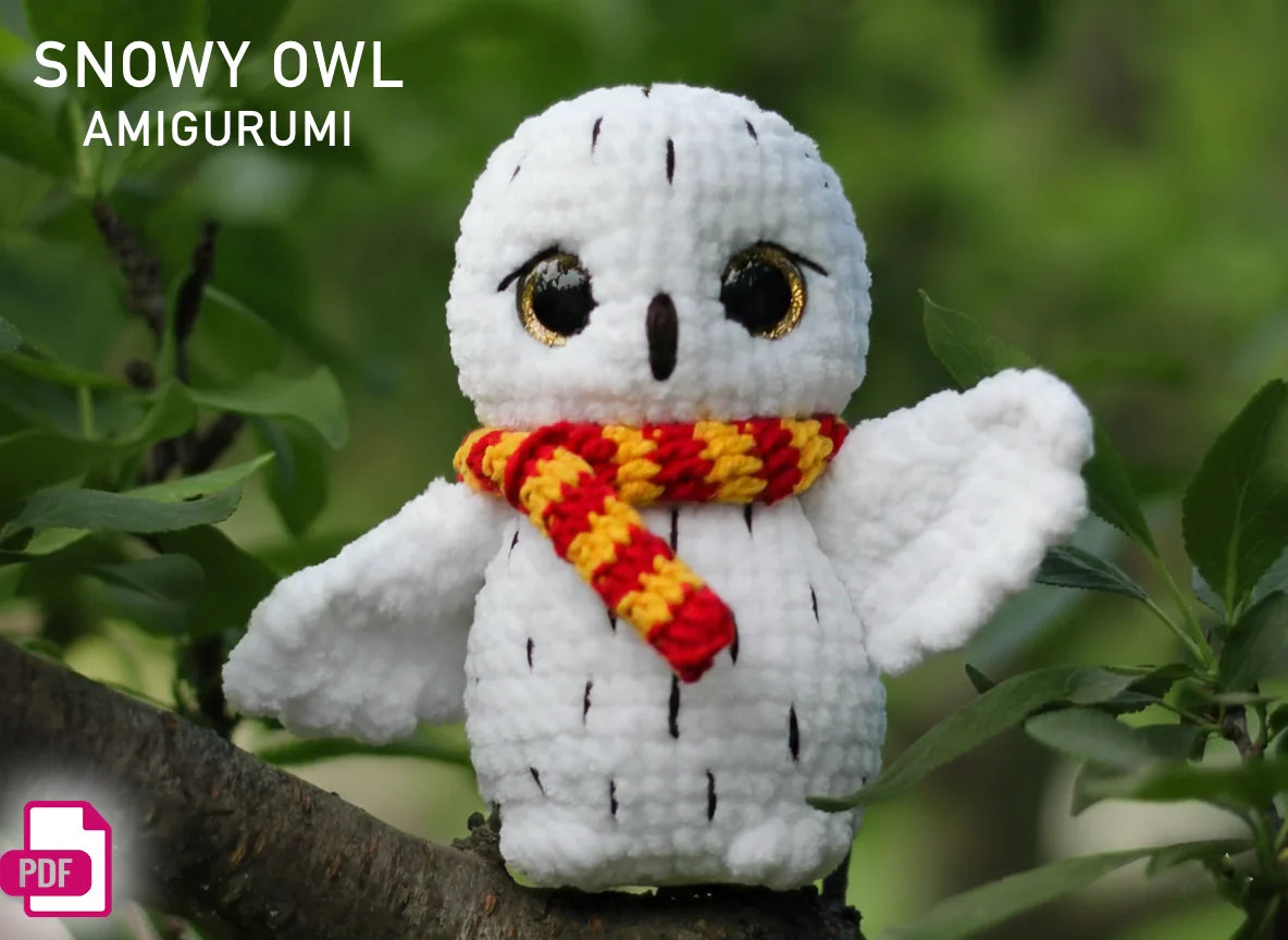 Owl Snowy Amigurumi CROCHET PATTERN - Crafts