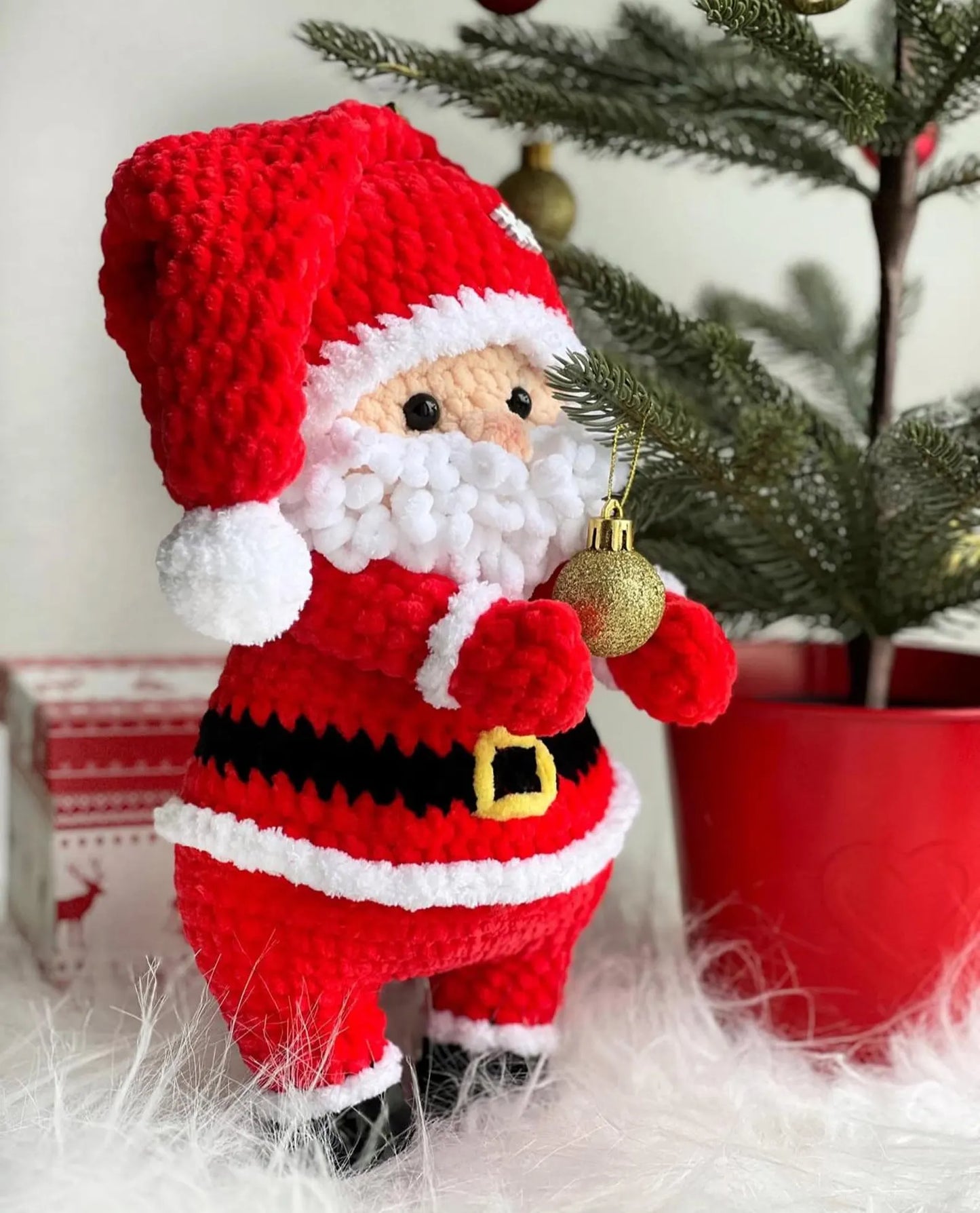 Santa Claus Amigurumi Pattern Crochet Christmas Magic - Crafts