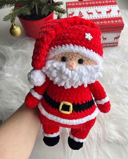 Santa Claus Amigurumi Pattern Crochet Christmas Magic - Crafts